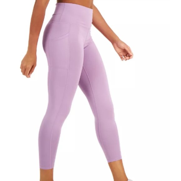 Icy Rose Legging High-Waist Side-Pocket 7/8 Length - Picture 4 of 13